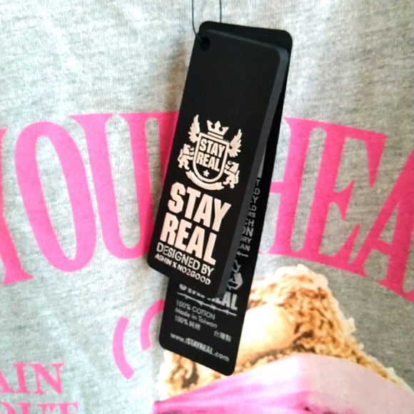 STAYREAL tee - NWOT - Picture 3 of 9